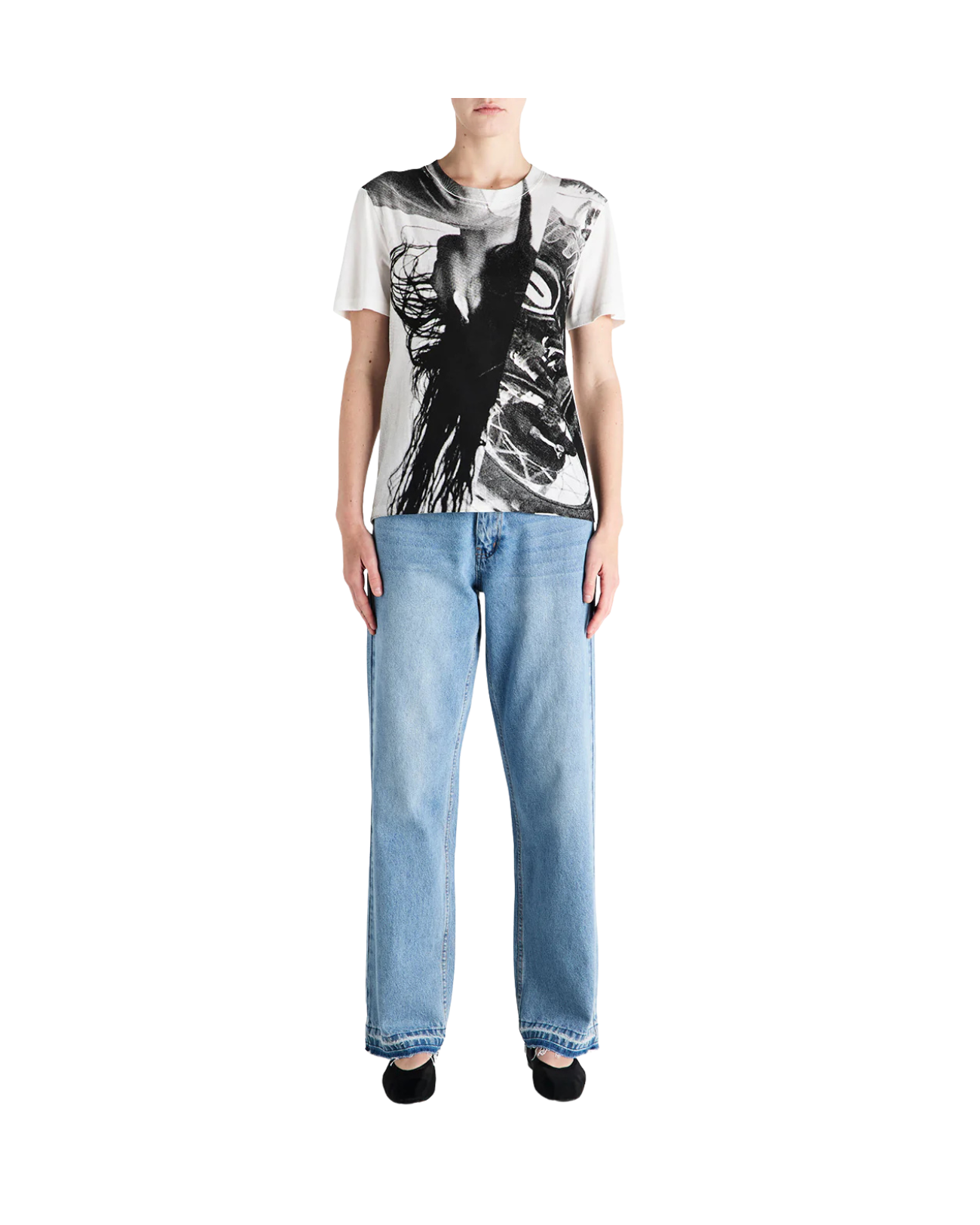 Deus Ex Machina Copy Tee - Vintage White