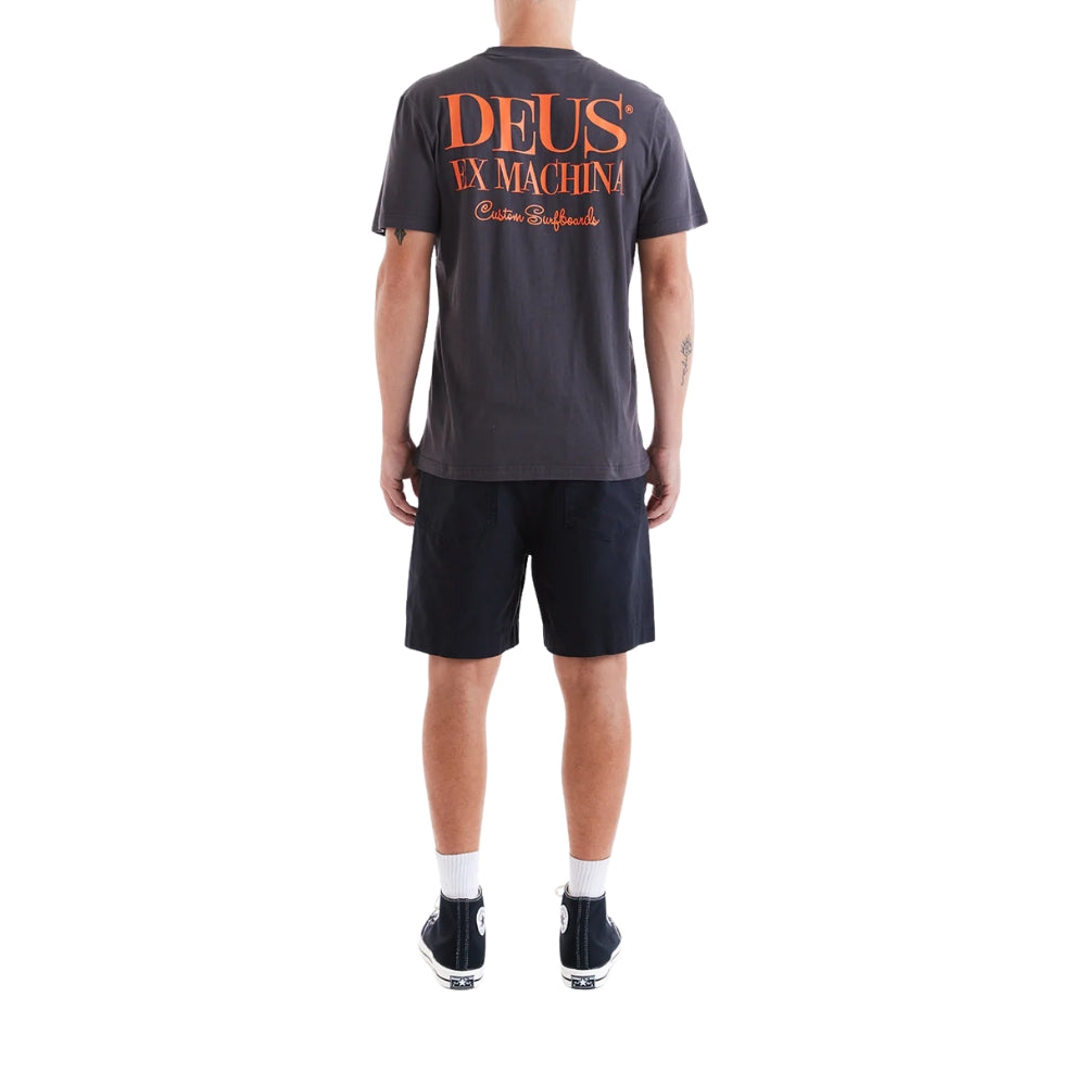 DEUS EX MACHINA SHAKE UP TEE - ANTHRACITE