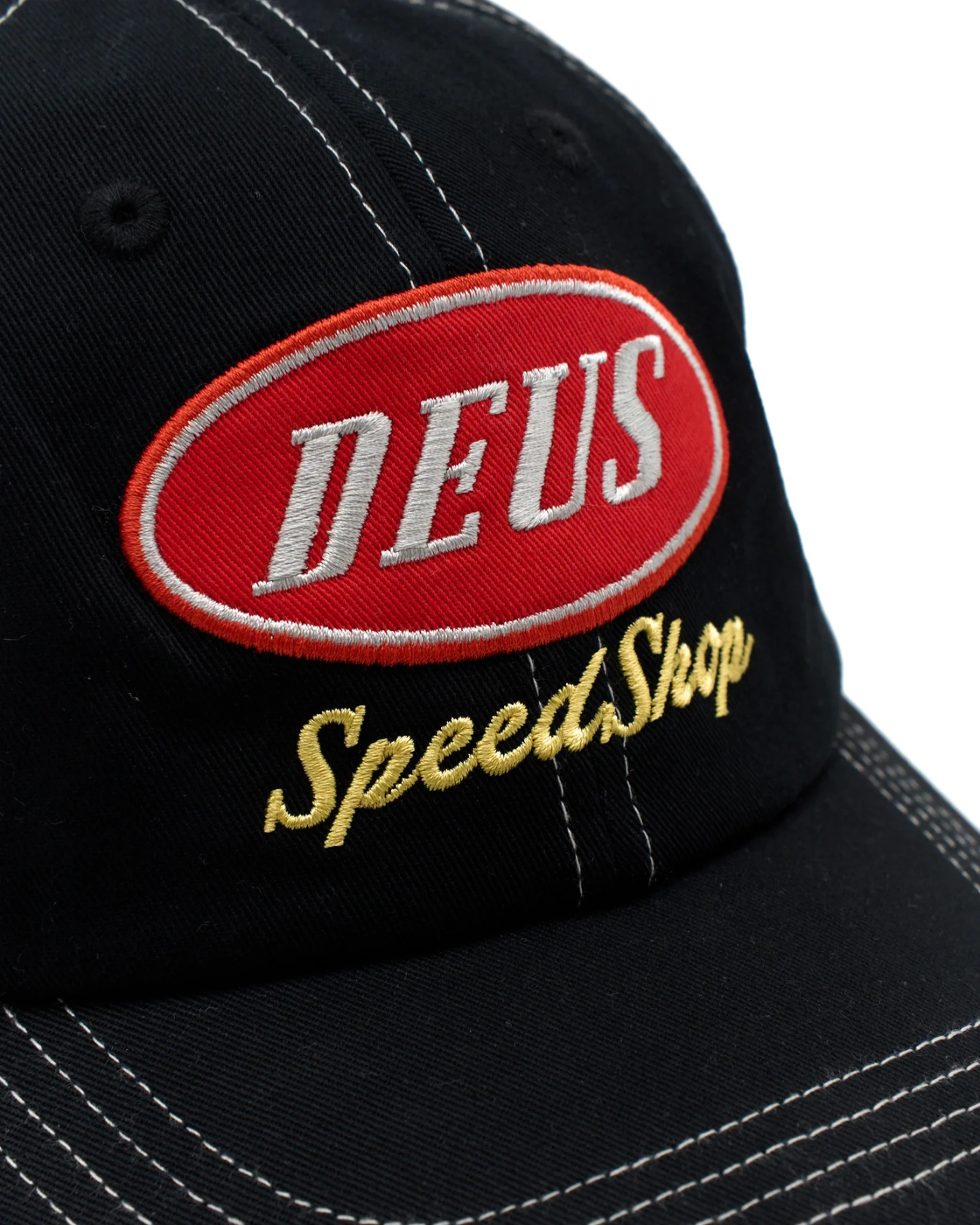 DEUS EX MACHINA SPEEDSHOP CAP - BLACK
