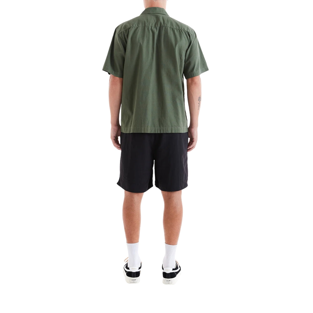 DEUS EX MACHINA STRANDED FATIGUE SHIRT - PINE