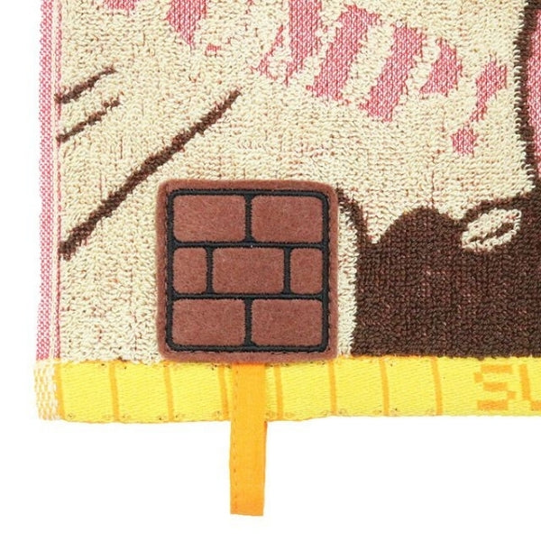 MARUSHIN SUN HEART  SUPER MARIO BREAK BLOCK MINI TOWEL - MULTICOLOR