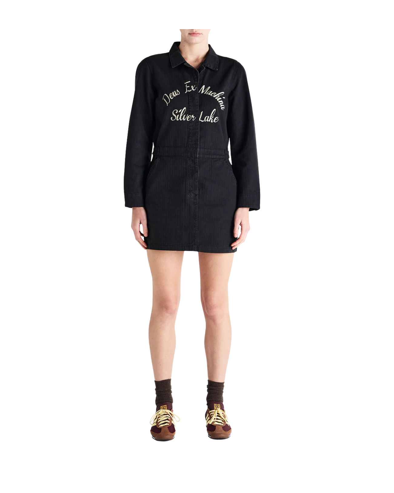Deus Ex Machina Bradford Dress - Black Beauty
