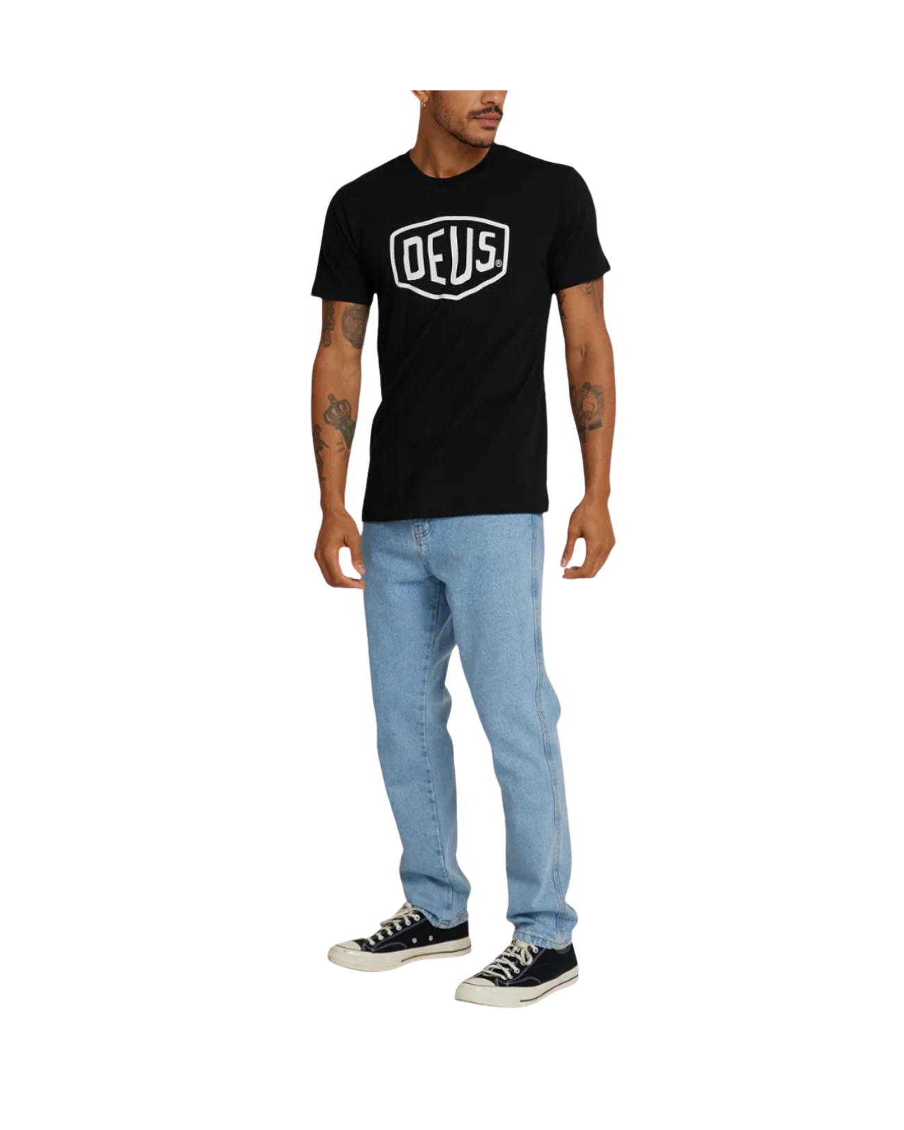 Deus Ex Machina Shield Tee - Black