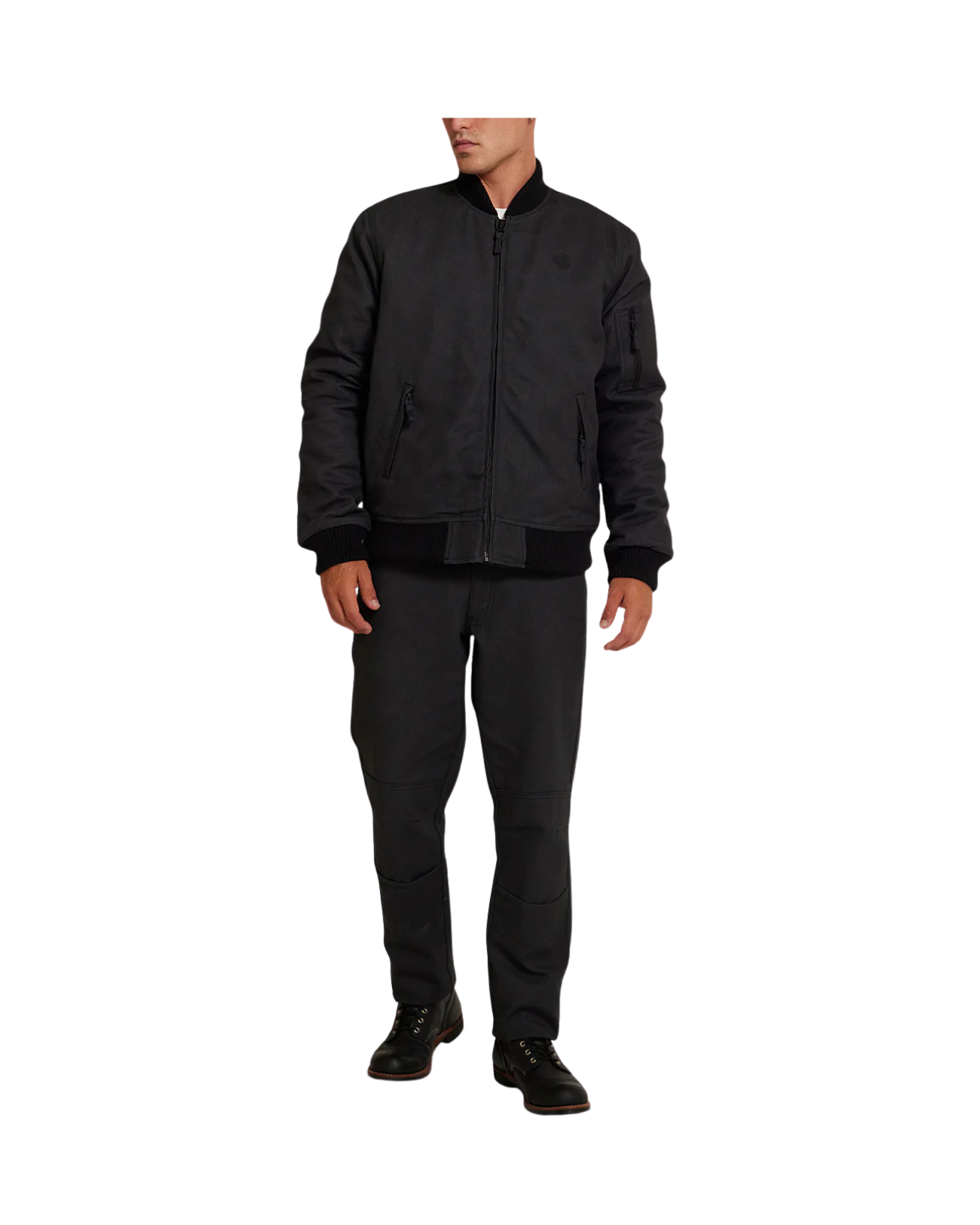 Deus Ex Machina Riders Friend Bomber - Black