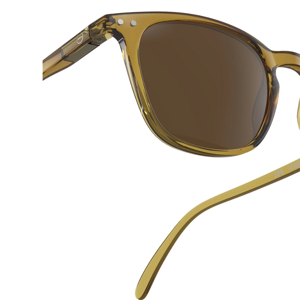 IZIPIZI  SUN E GOLDEN GREEN BROWN LENSES - GOLDEN GREEN