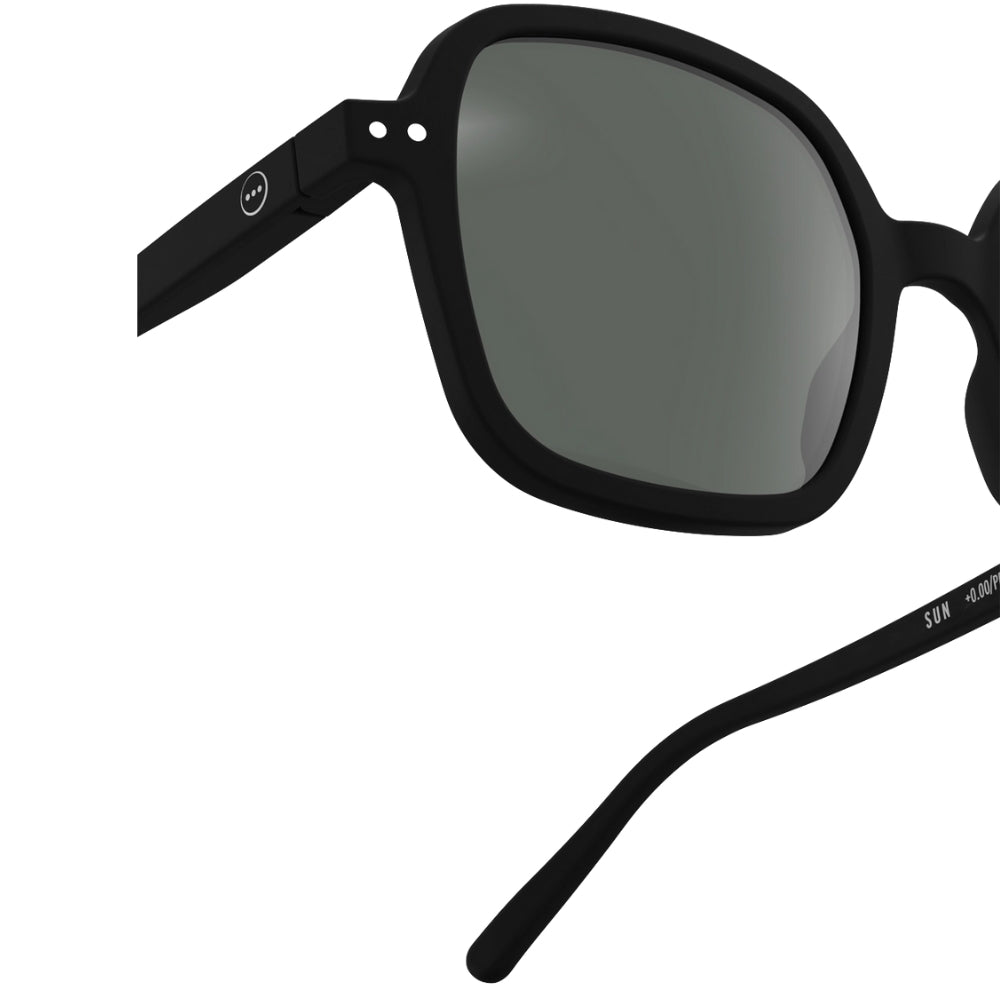IZIPIZI SUN OFFICE BLACK GREY LENSES - BLACK