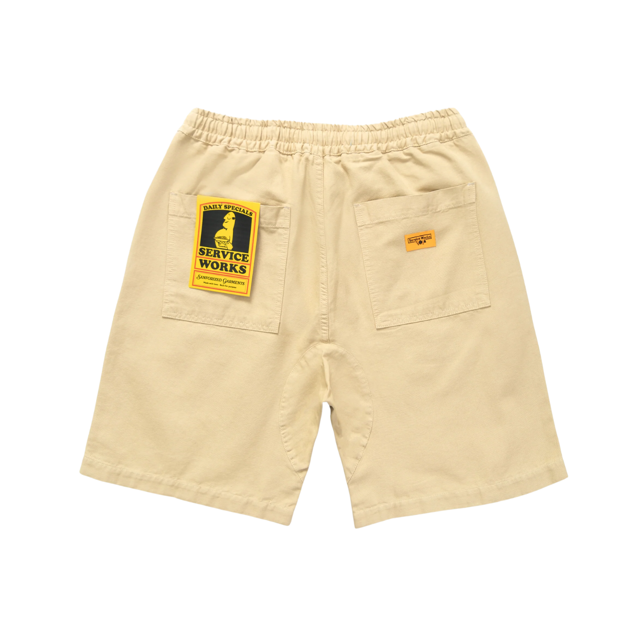 SERVICE WORKS CANVAS CHEF SHORT - KHAKI