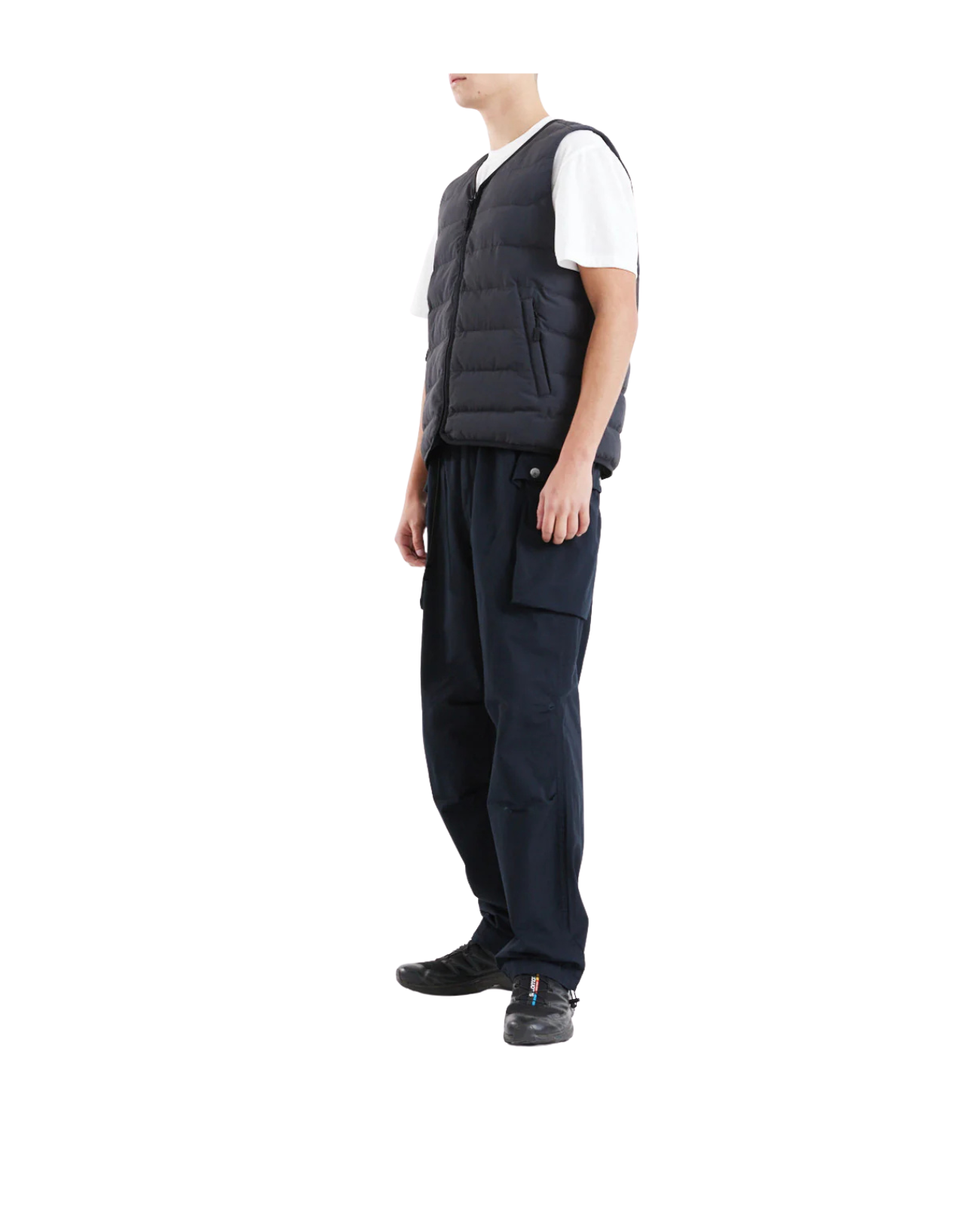 DEUS EX MACHINA PEAK PADDED VEST - BLACK