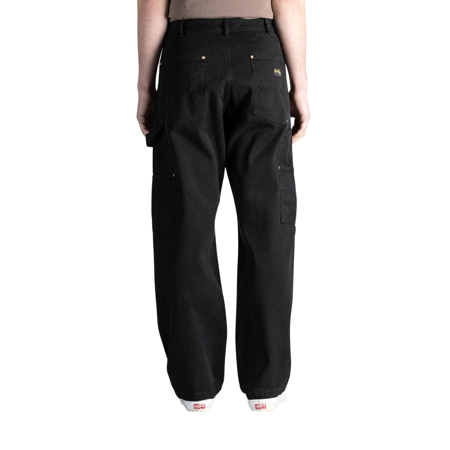 STAN RAY  DOUBLE KNEE PANT - WASHED BLACK DUCK