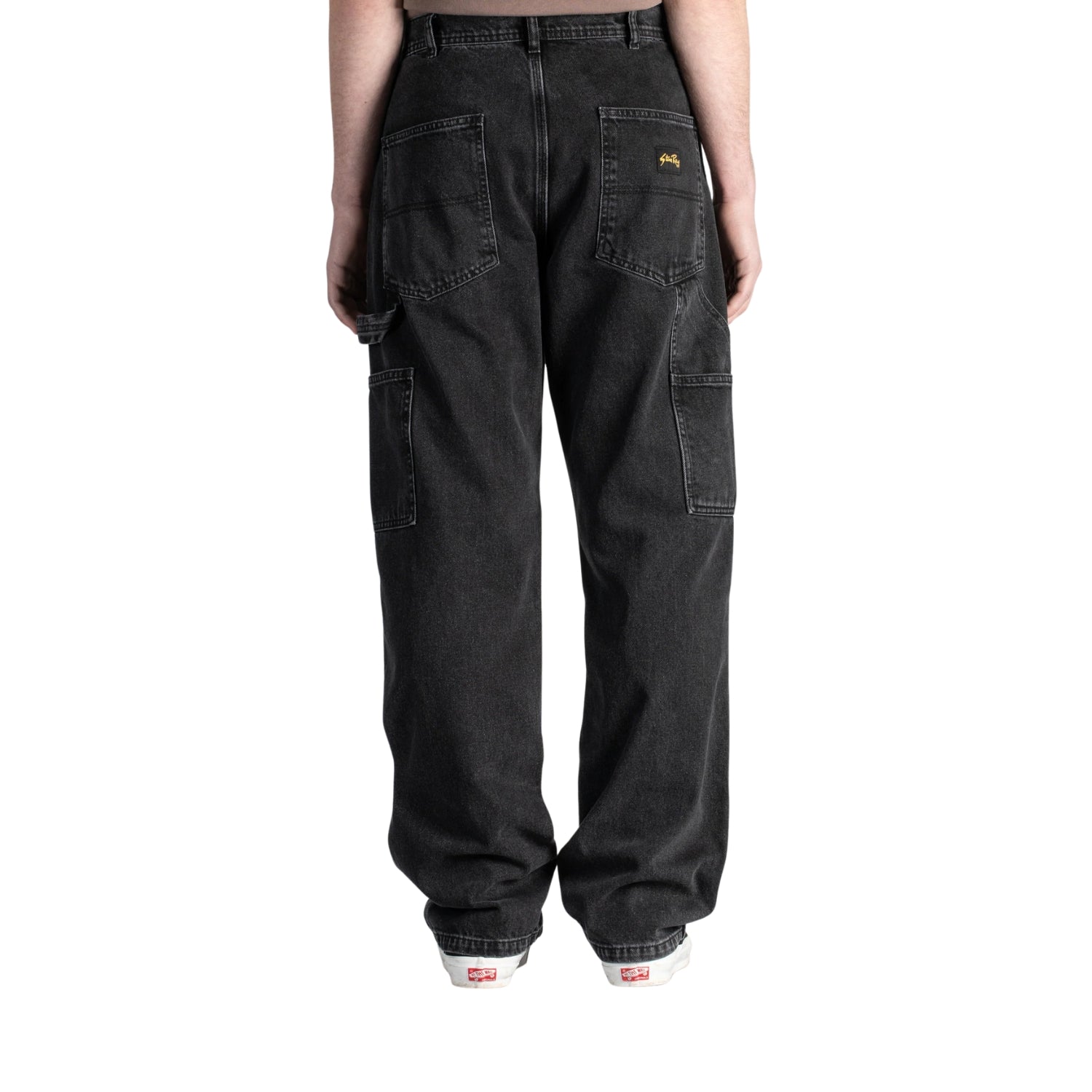 STAN RAY  OG PAINTER PANT - WASHED BLACK DENIM