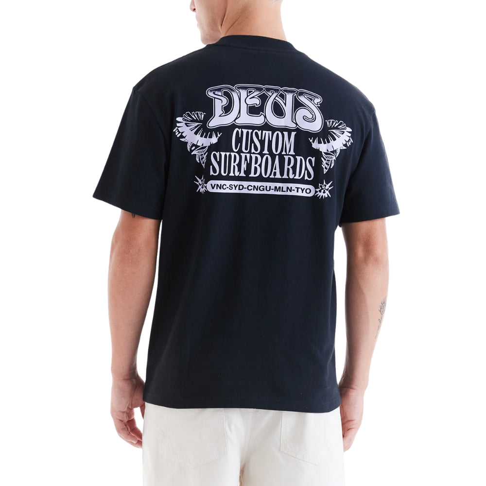 DEUS EX MACHINA MAUI TEE - BLACK