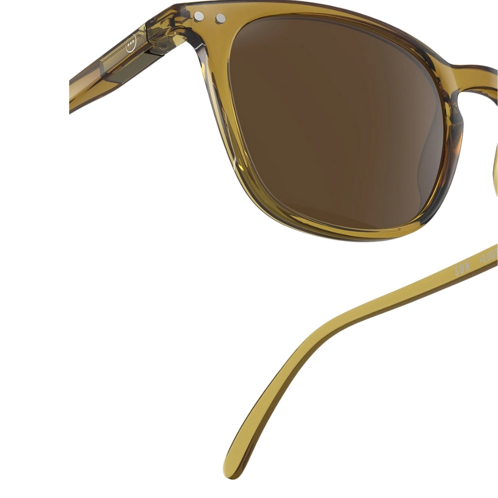 IZIPIZI  SUN E GOLDEN GREEN BROWN LENSES - GOLDEN GREEN