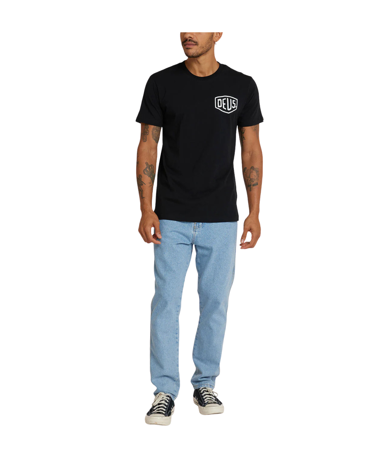 DEUS EX MACHINA CAMPERDOWN ADDRESS - BLACK