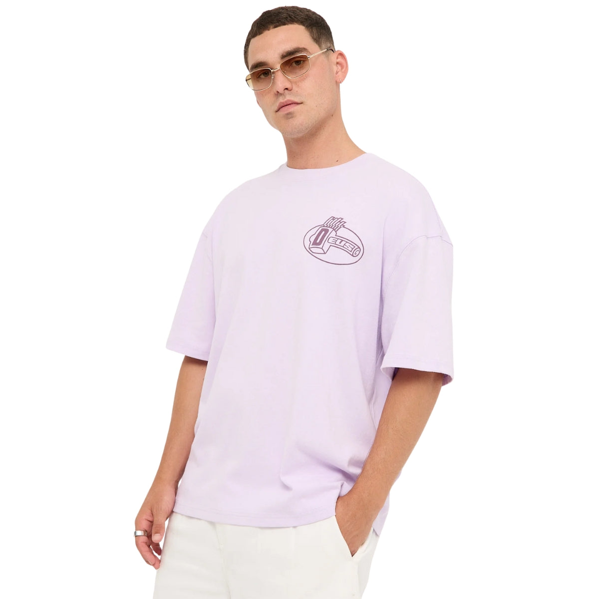 DEUS EX MACHINA GOON SQUAD TEE - ORCHID HUSH