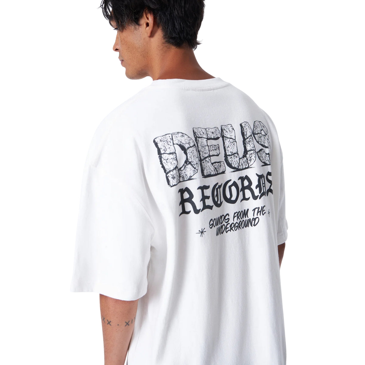 DEUS EX MACHINA LA TOXICA TEE - VINTAGE WHITE