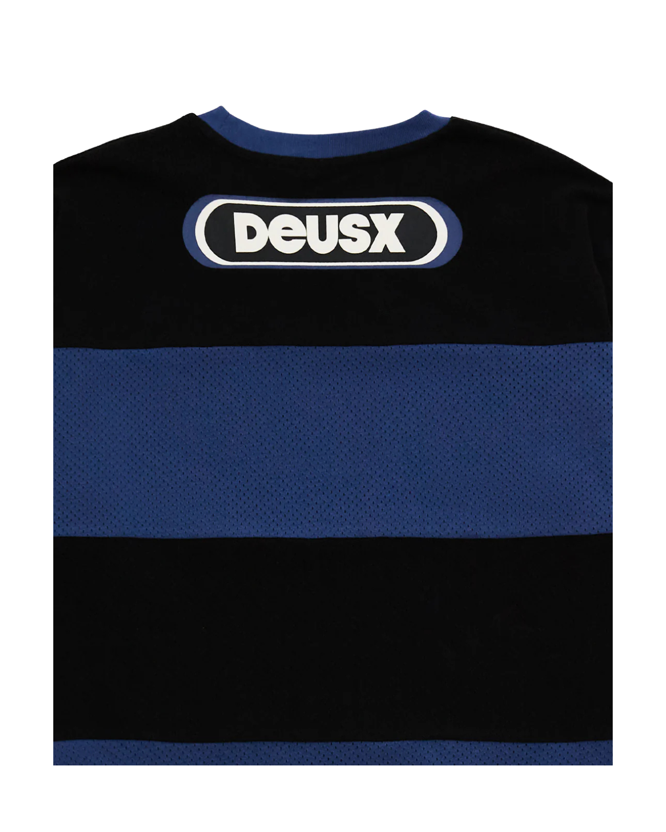 DEUS EX MACHINA VILANDER MOTO JERSEY - MECHANIC BLUE COMBO