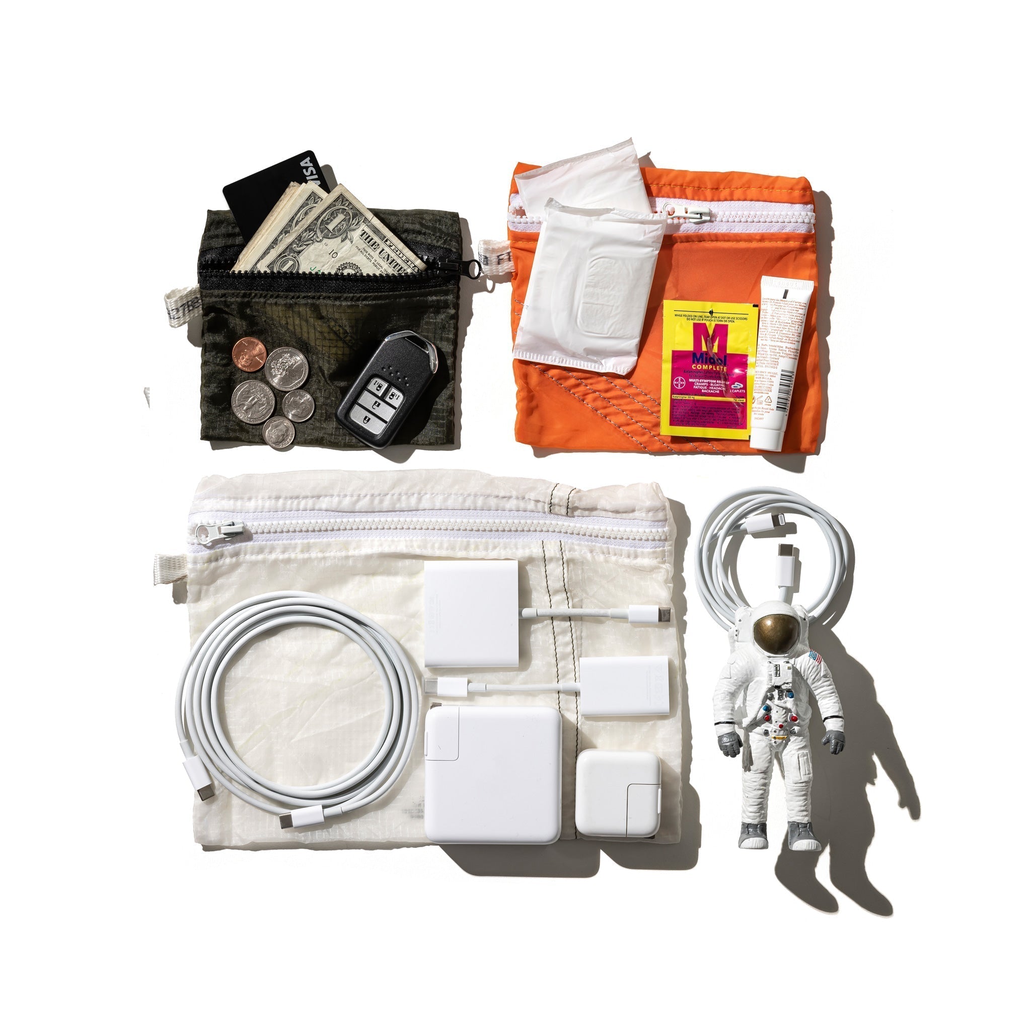 PUEBCO VINTAGE PARACHUTE LIGHT POUCH