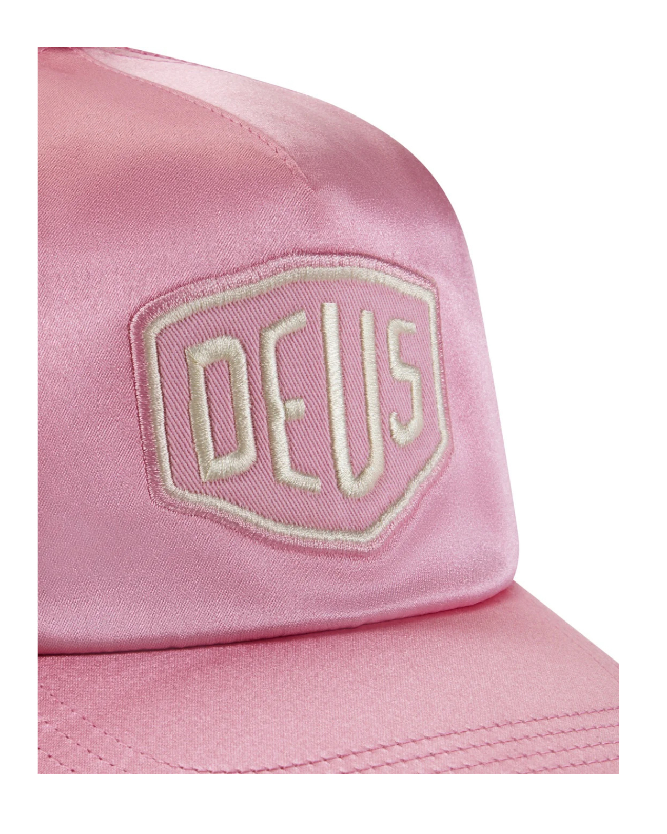 DEUS EX MACHINA PARIS SHIELD TRUCKER CAP - MAUVE GLOW