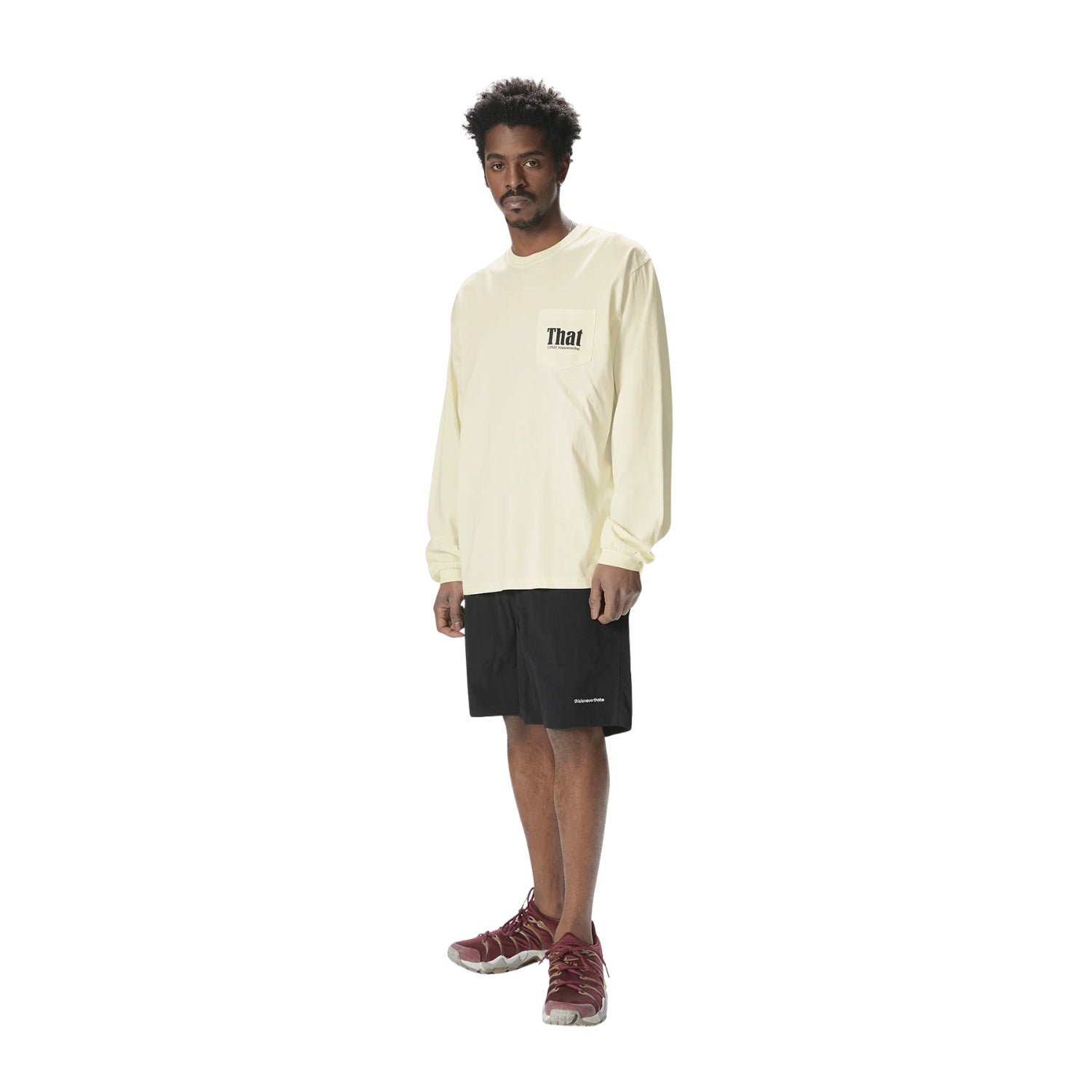 THISISNEVERTHAT JOGGING SHORT - BLACK
