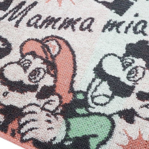 MARUSHIN SUN HEART  SUPER MARIO KILLTER PANIC MINI TOWEL - MULTICOLOR