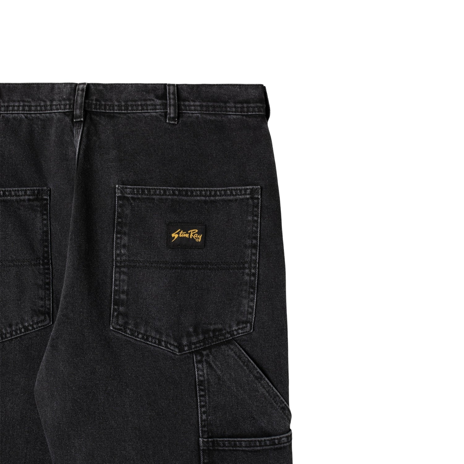 STAN RAY  OG PAINTER PANT - WASHED BLACK DENIM