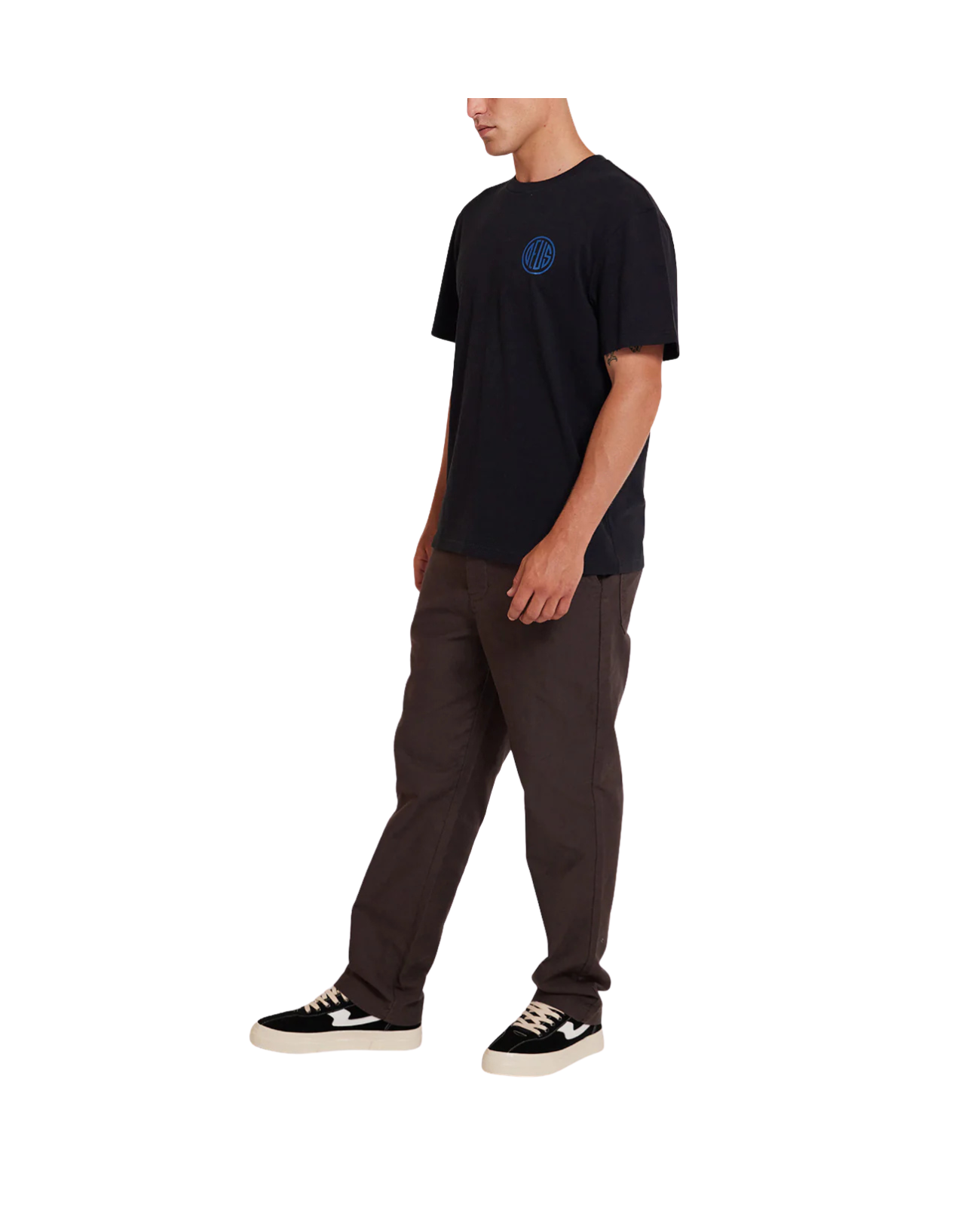 DEUS EX MACHINA PILL LOGO TEE - BLACK