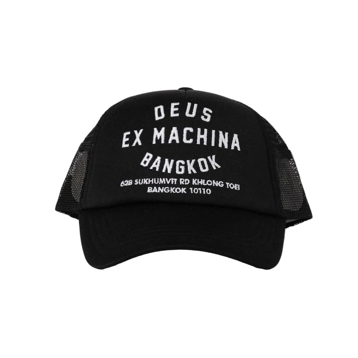 DEUS EX MACHINA BANGKOK ADDRESS TRUCKER BLACK