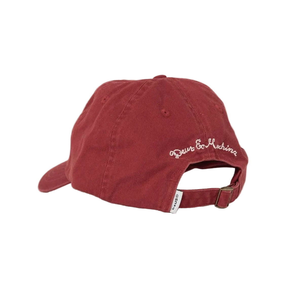 DEUS EX MACHINA BANGKOK ADDRESS DAD CAP LAVA FALLS RED