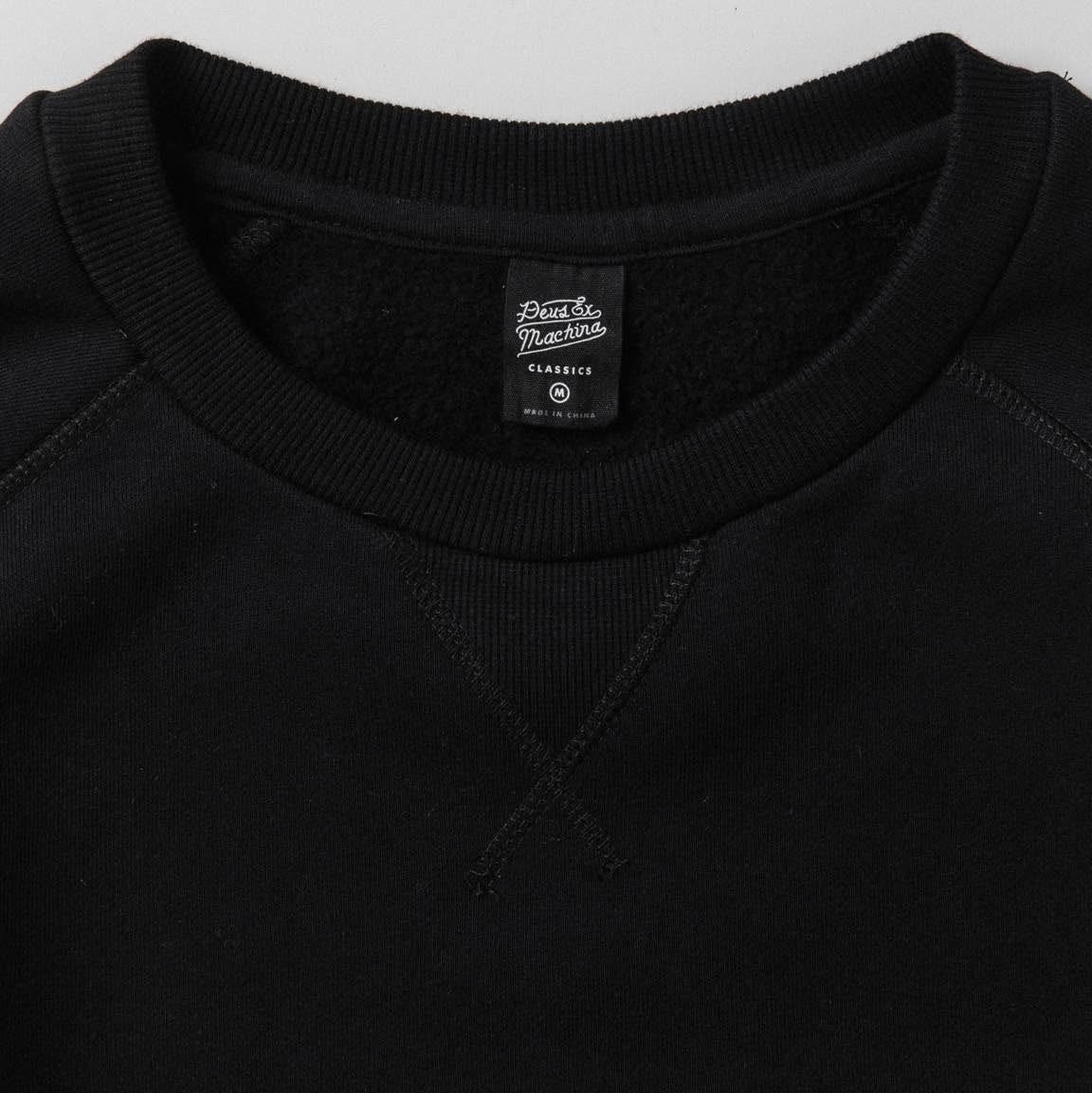 DEUS EX MACHINA BANGKOK ADDRESS CREW BLACK