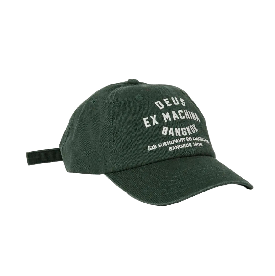 DEUS EX MACHINA BANGKOK ADDRESS DAD CAP HILLSIDE GREEN