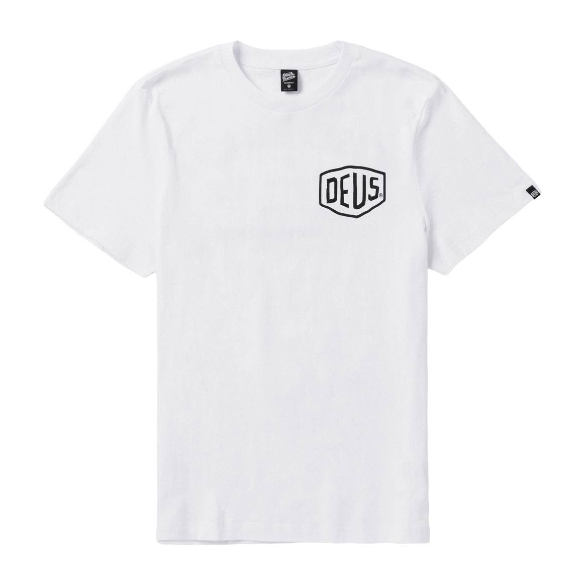 DEUS EX MACHINA BANGKOK ADDRESS TEE WHITE