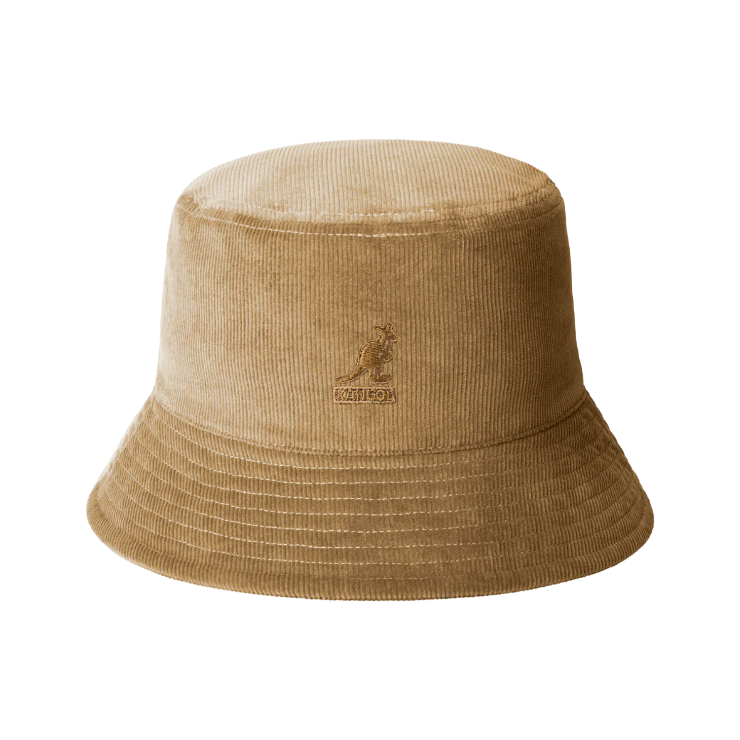 KANGOL Cord Bucket - BEIGE