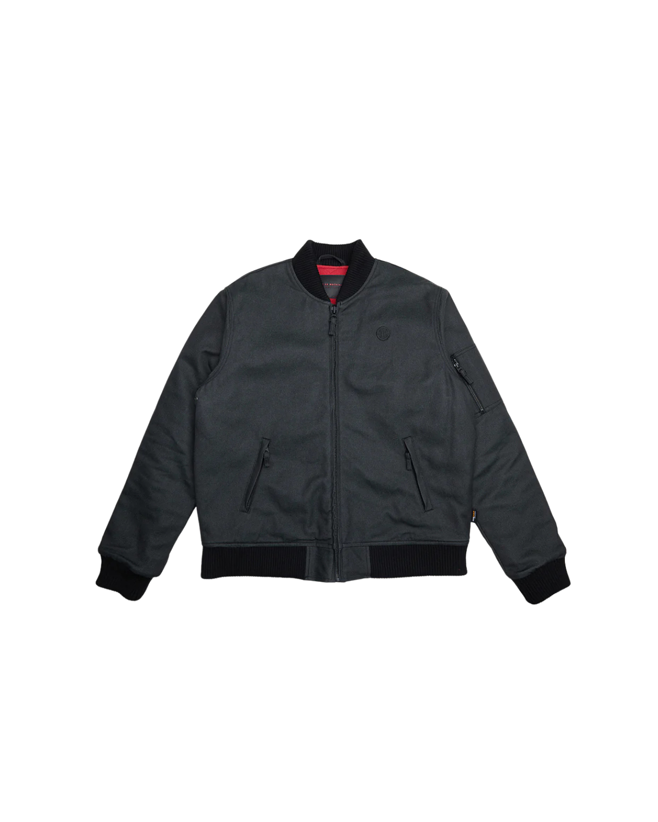 Deus Ex Machina Riders Friend Bomber - Black