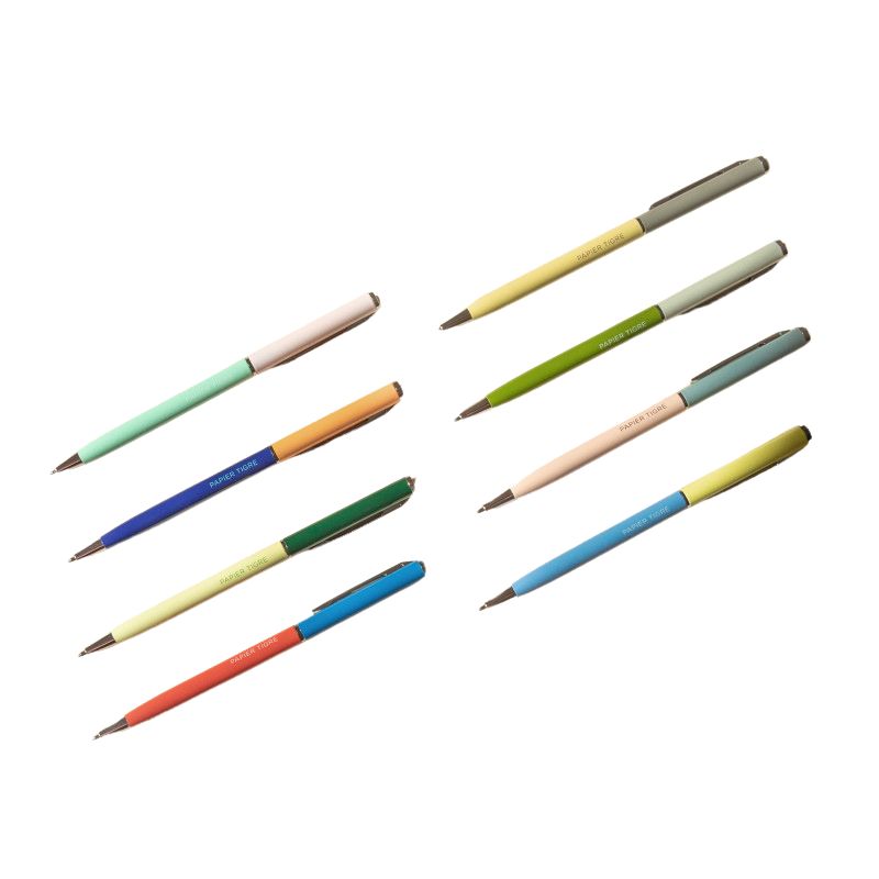 PAPIER TIGRE  BALLPOINT PEN - PINE TREE/LIGHT GREEN