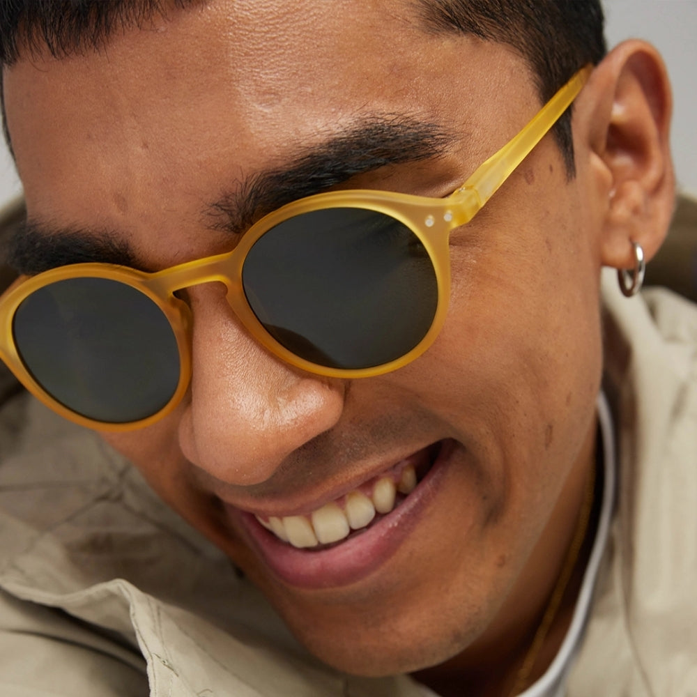 IZIPIZI  SUN D YELLOW HONEY GREEN LENSES - YELLOW HONEY