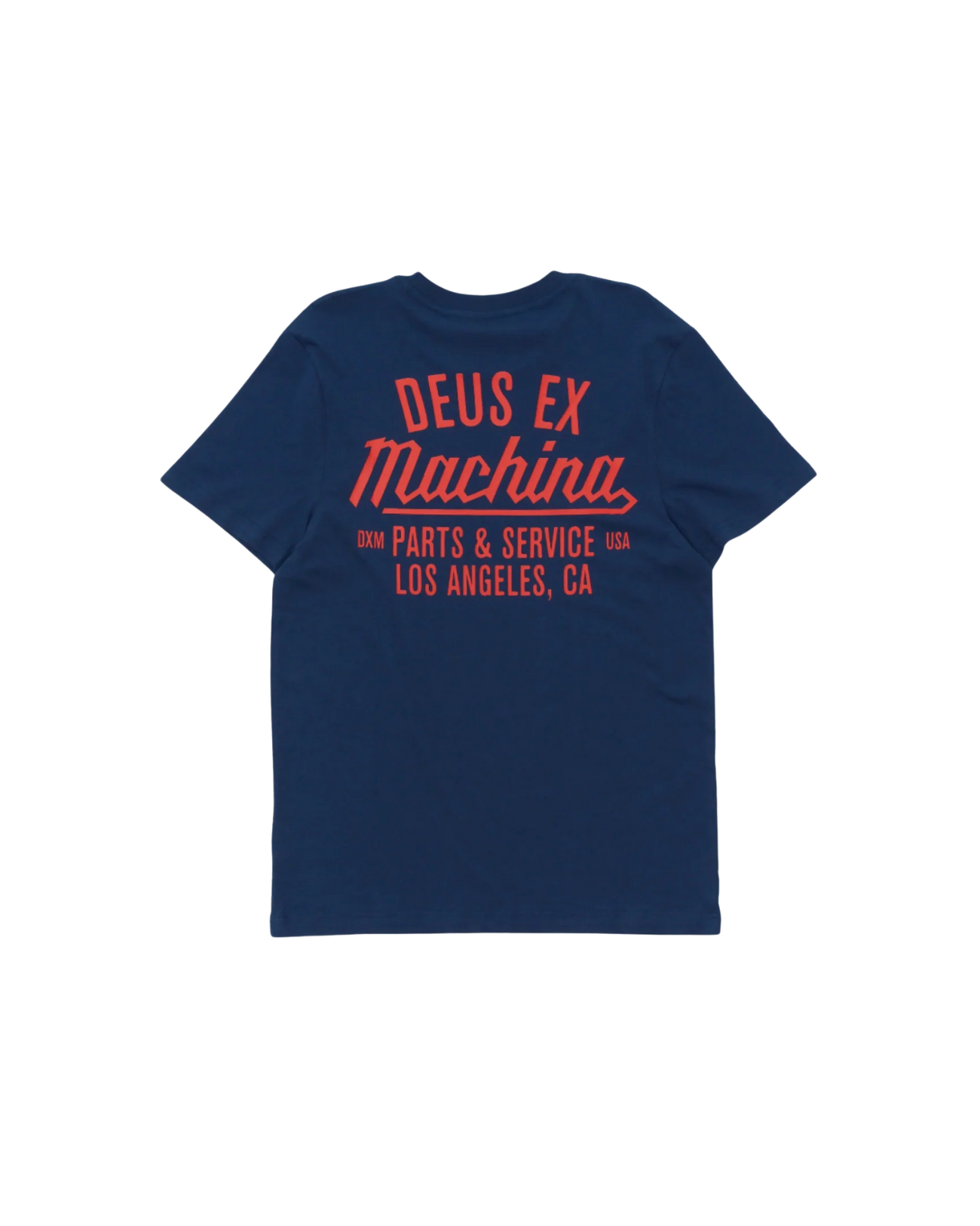 DEUS EX MACHINA OVERBITE TEE - MECHANIC BLUE