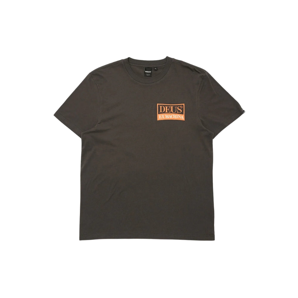 DEUS EX MACHINA SHAKE UP TEE - ANTHRACITE