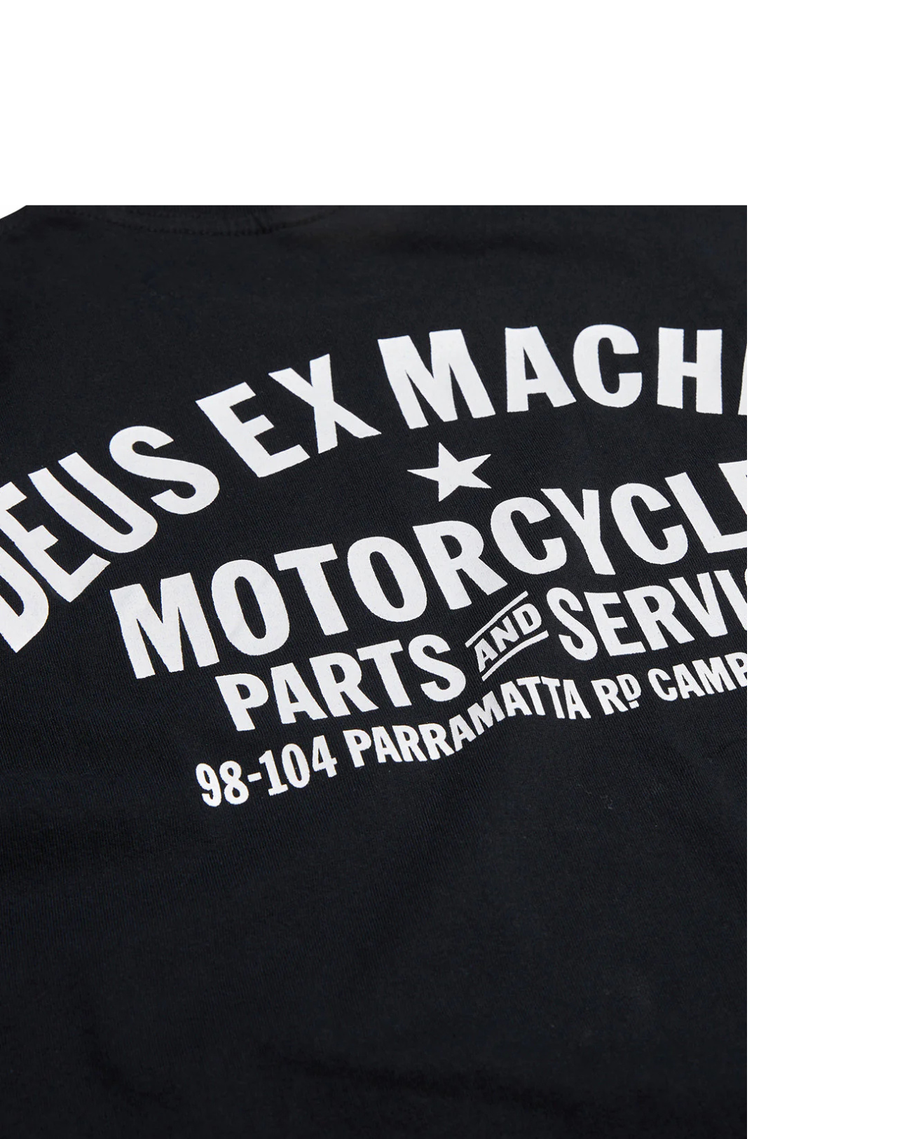 DEUS EX MACHINA CAMPERDOWN ADDRESS - BLACK