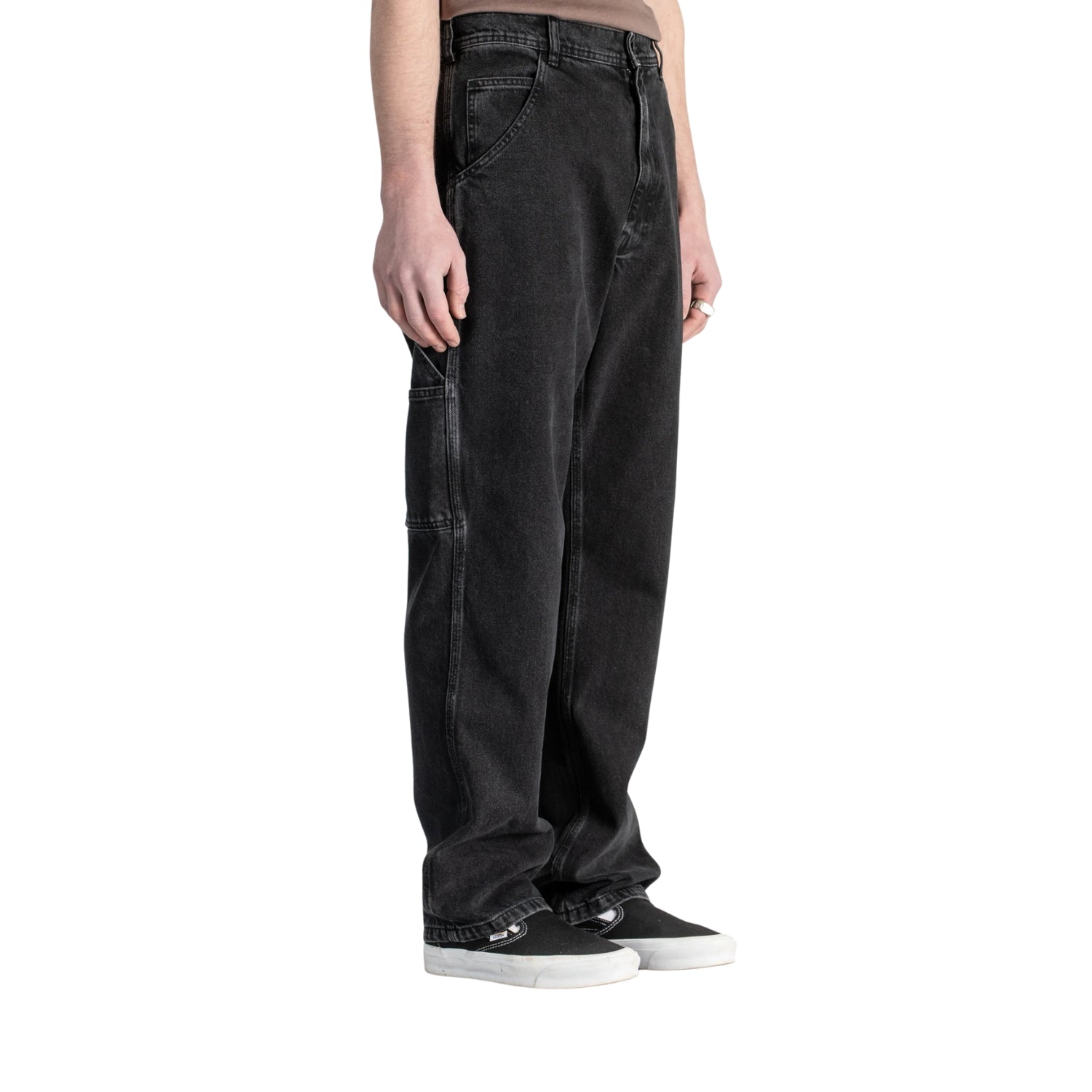 STAN RAY  OG PAINTER PANT - WASHED BLACK DENIM