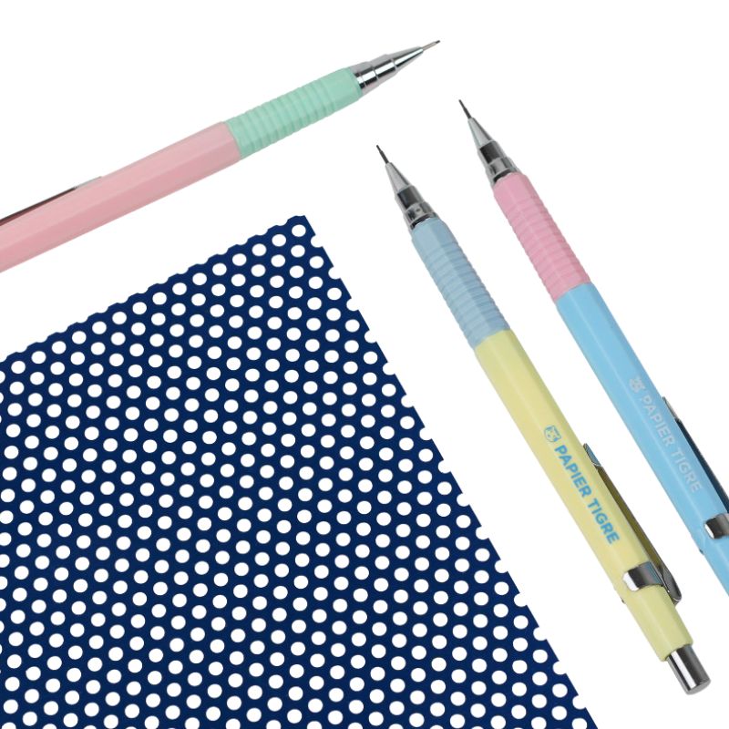 PAPIER TIGRE  MECHANICAL PENCIL - PINK GREEN