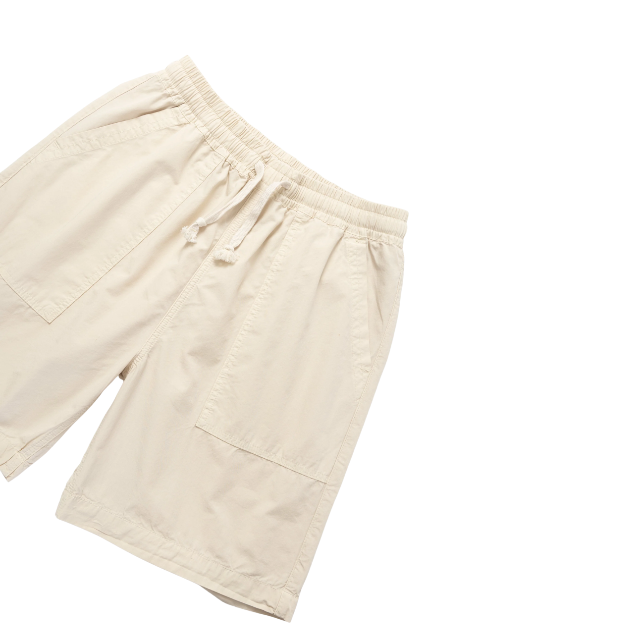 SERVICE WORKS POPLIN CHEF SHORT - WHITE OAK