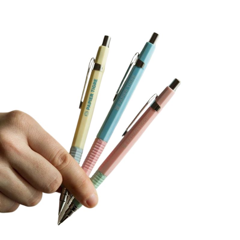 PAPIER TIGRE  MECHANICAL PENCIL - PINK GREEN
