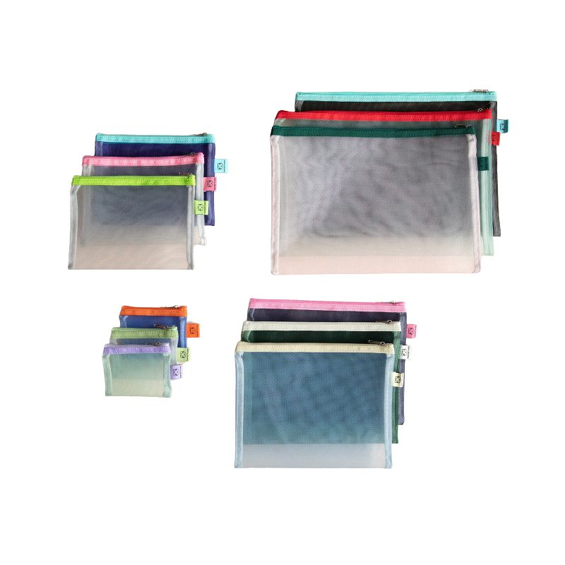 PAPIER TIGRE  POCHETTE MESH S - BUBBLEGUM