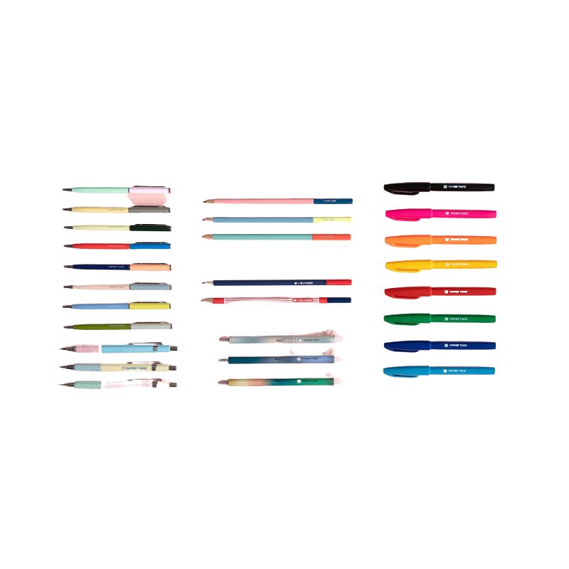 PAPIER TIGRE  BALLPOINT PEN - CARIBBEAN/CITRUS