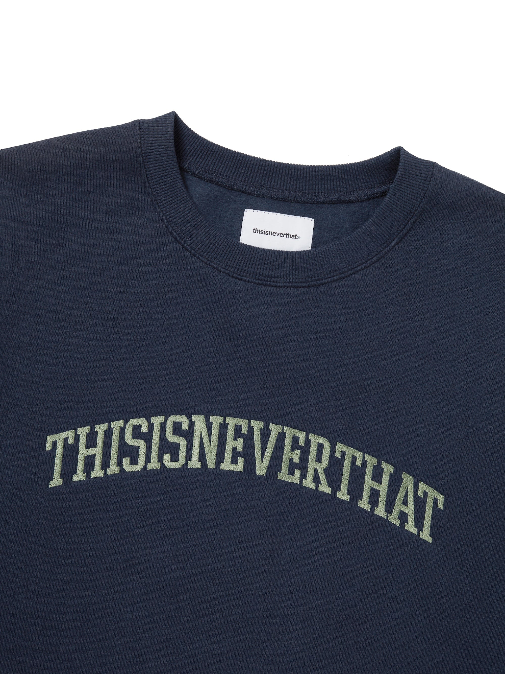 THISISNEVERTHAT ARCH-LOGO CREWNECK - NAVY