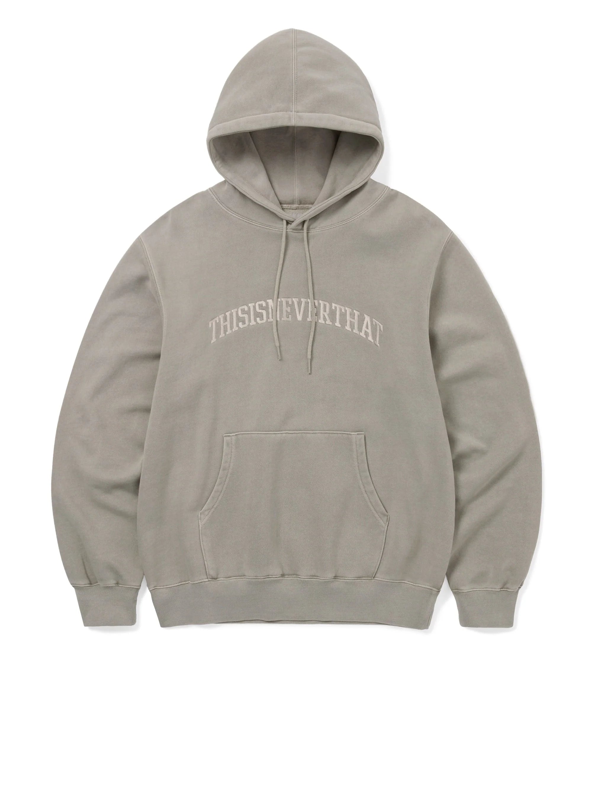 THISISNEVERTHAT - ARCH-LOGO HOODIE - STONE BEIGE