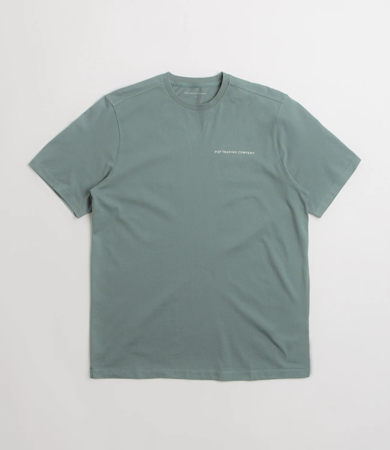 POP BYOBSS LOGO T-SHIRT - STORMY SEA