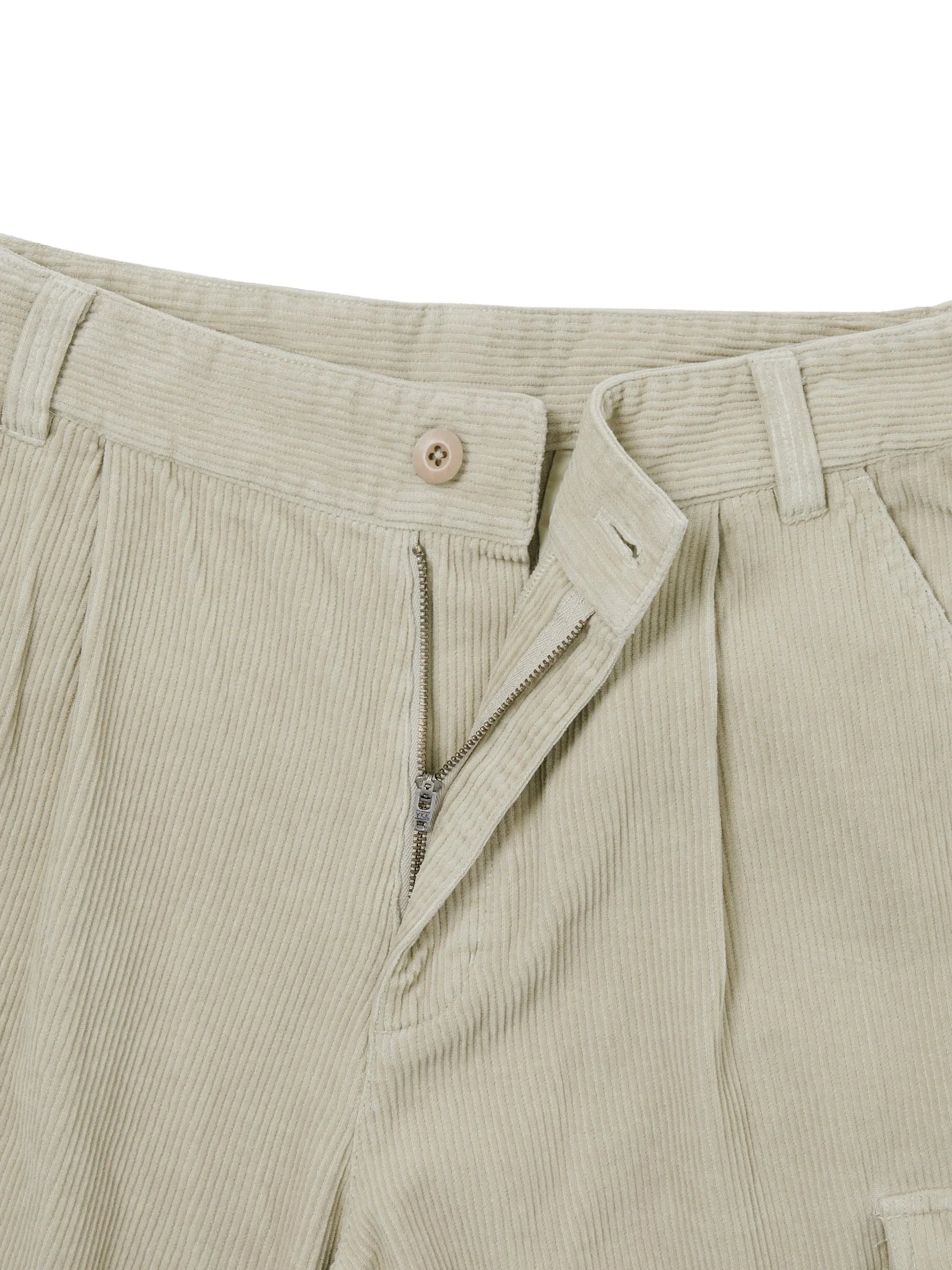 THISISNEVERTHAT - CORDUROY CARGO PANT - BEIGE