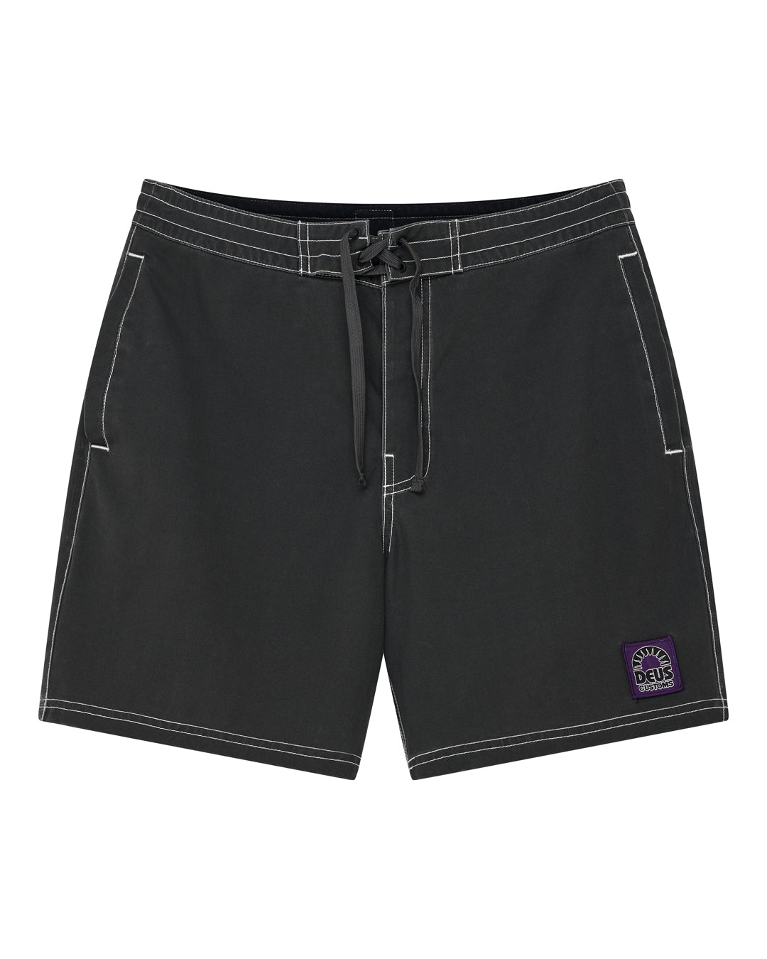 D261MBS532-AerialBoardshort-Anthracite|Flatlay