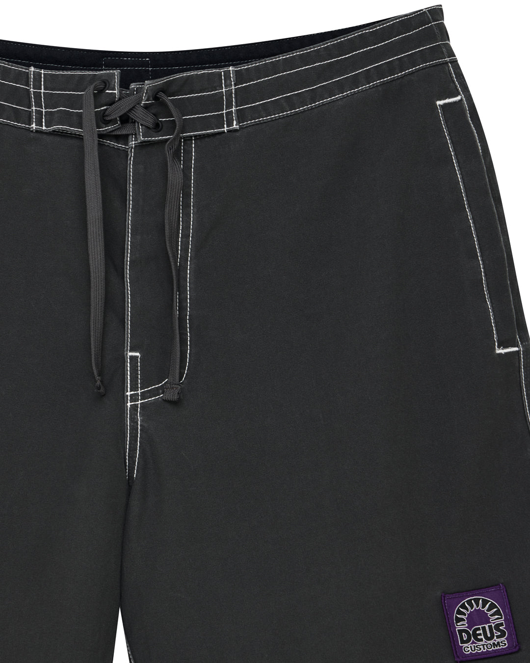 DEUS EX MACHINA AERIAL MESH BOARDSHORT - ANTHRACITE